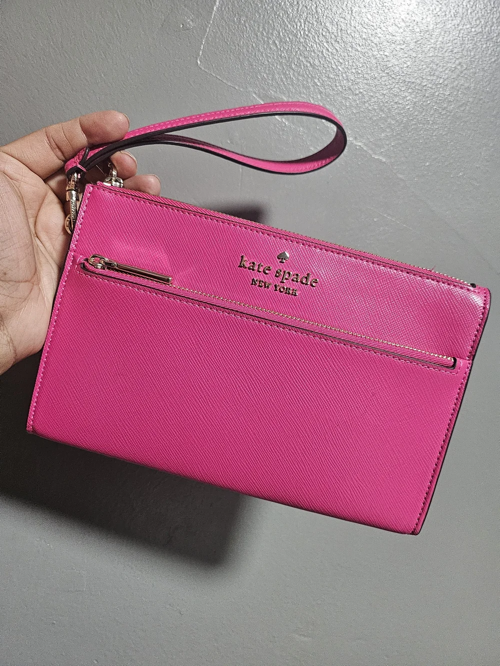 kate spade Hot Pink Wristlet Clutch